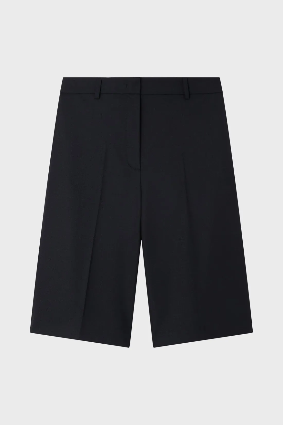 Pablo Bermuda en laine mélangée - NADINE Noir Flash Sale