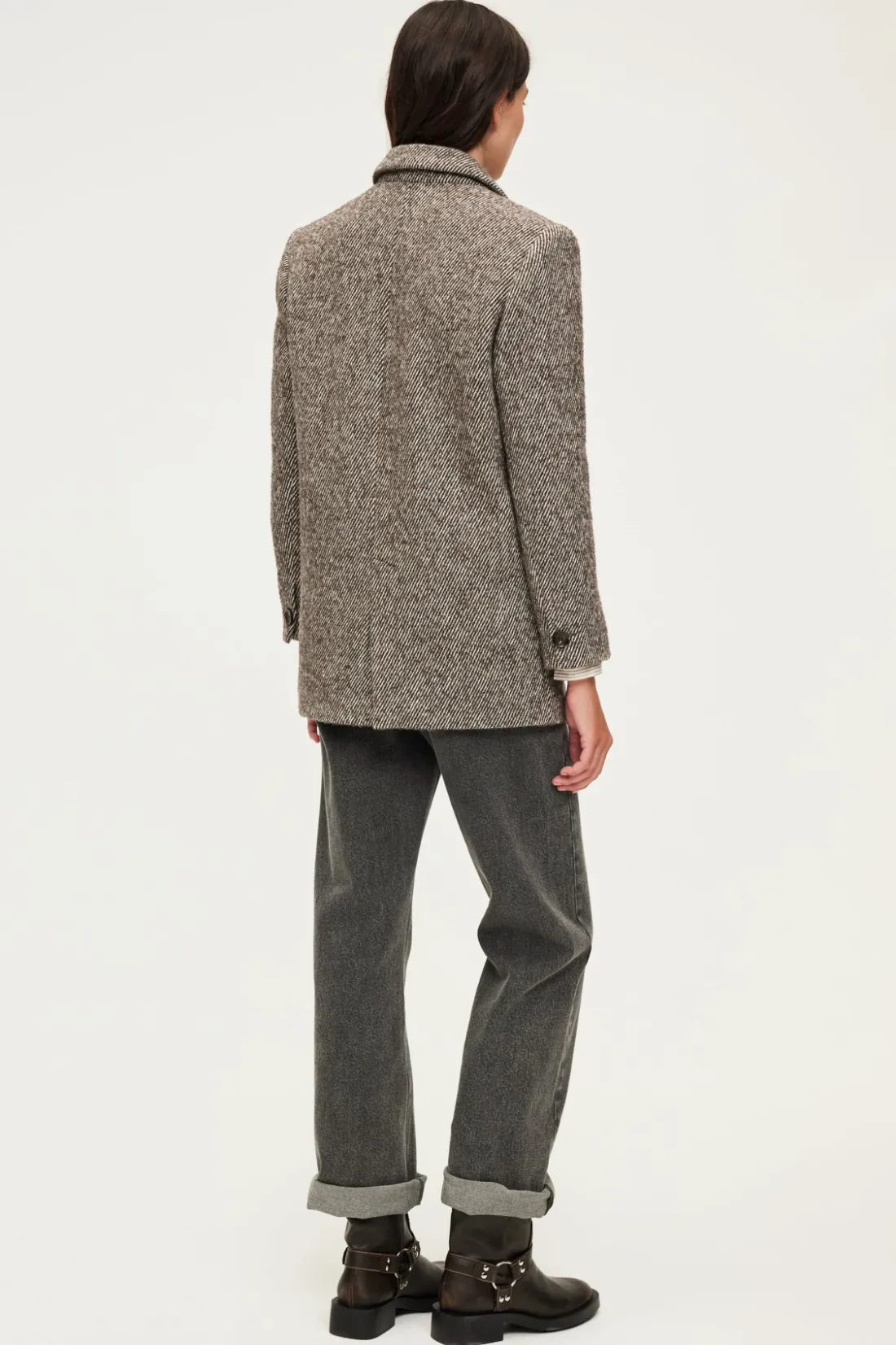 Pablo Blazer à rayures obliques - MAZARINE Cigare Fashion