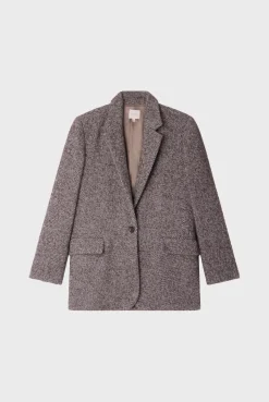Pablo Blazer à rayures obliques - MAZARINE Cigare Fashion