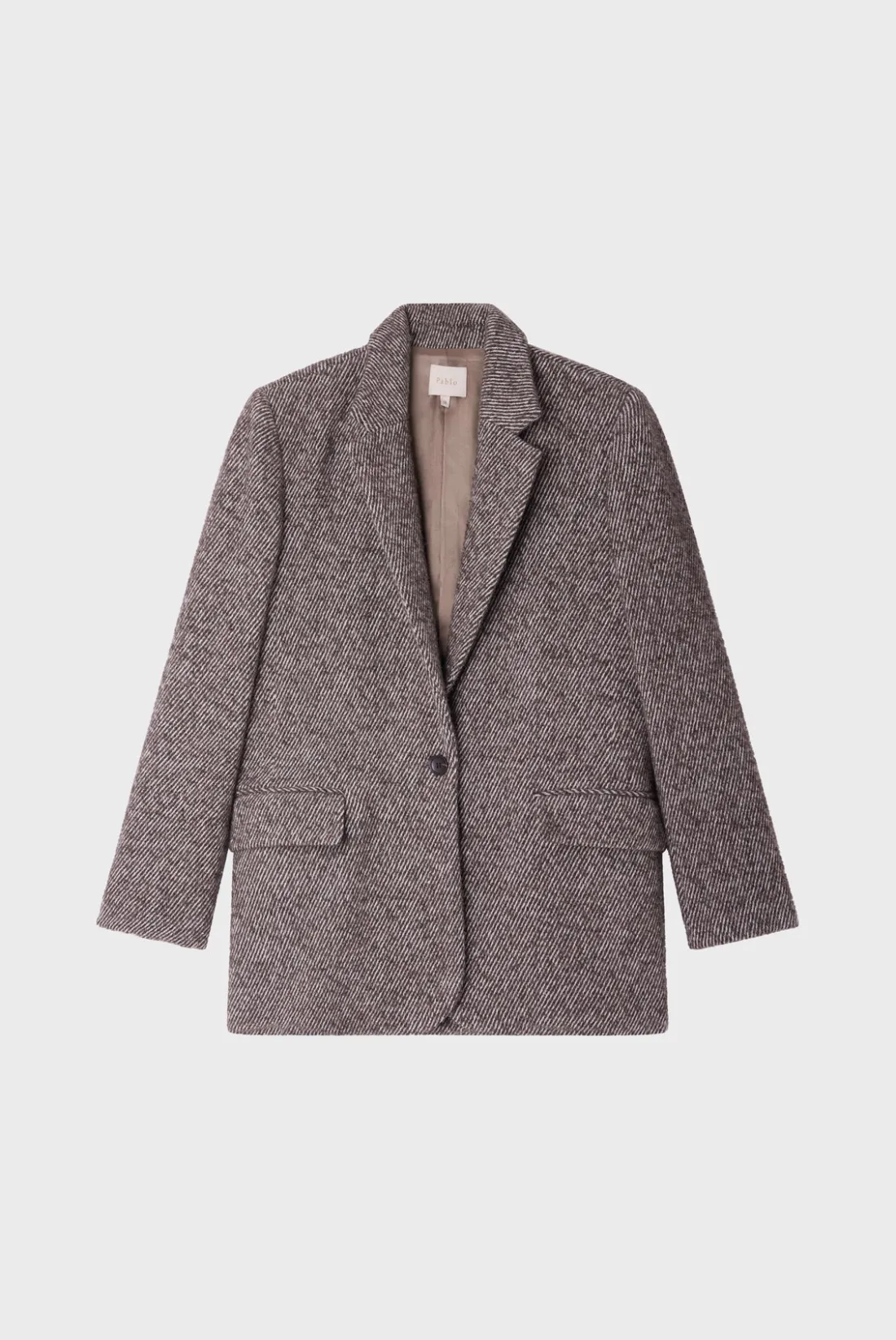 Pablo Blazer à rayures obliques - MAZARINE Cigare Fashion