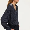 Pablo Blouse fluide imprimée - BELYS Marine Sale