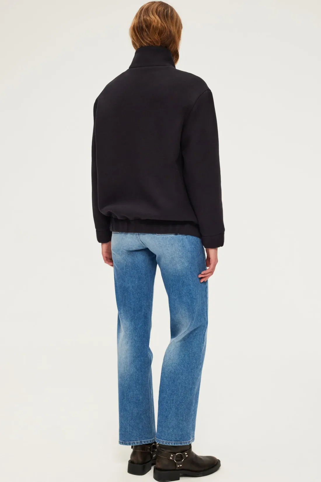 Pablo Blouson à col montant en laine - MATTEA Marine Clearance