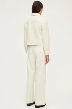 Pablo Blouson court en tweed - MARGUERITE Ecru Outlet