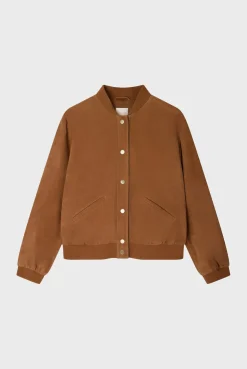 Pablo Bomber en chèvre velours - JOSLYNN Cigare Best Sale