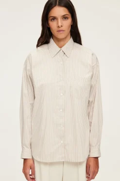 Pablo Chemise à rayures - ELMARIE Camel Store