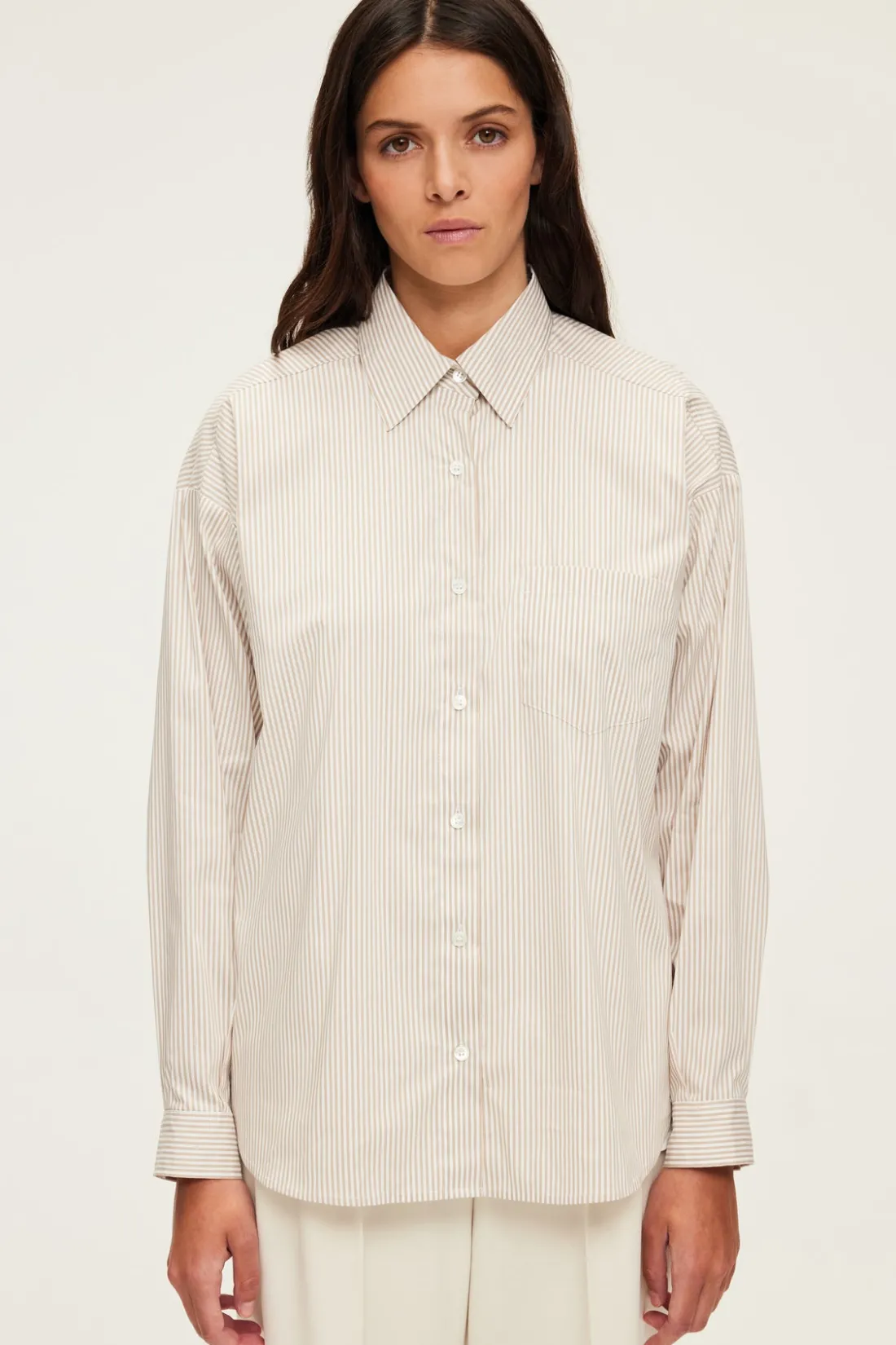 Pablo Chemise à rayures - ELMARIE Camel Store