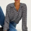 Pablo Chemise en mousseline fleurie - BRAILLE Indigo Discount