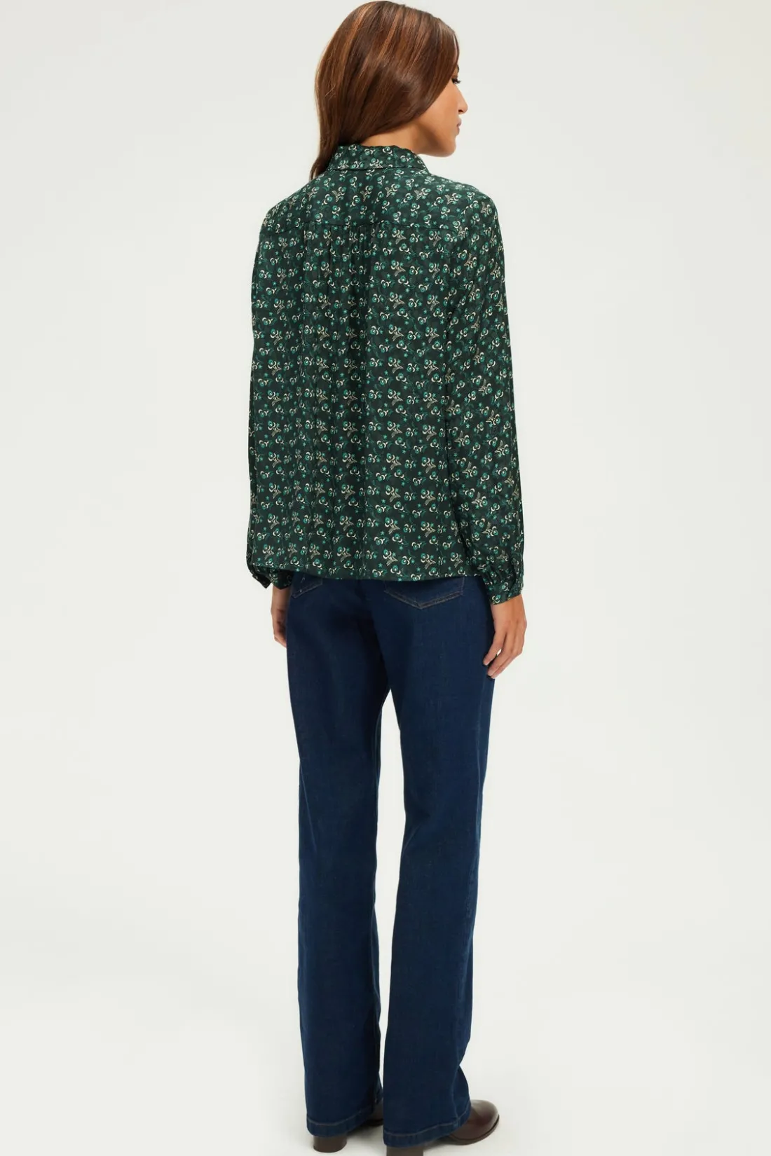 Pablo Chemise imprimée et jacquard - BERNY Vert Online