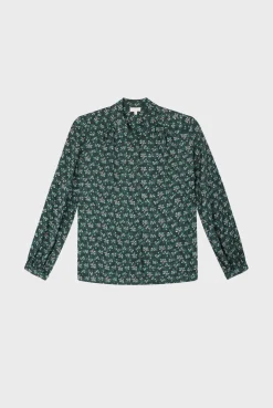 Pablo Chemise imprimée et jacquard - BERNY Vert Online