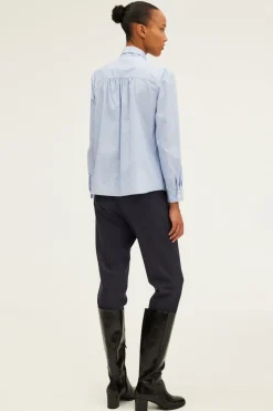 Pablo Chemise rayée à col lavallière - BAGATELLE Nuage New