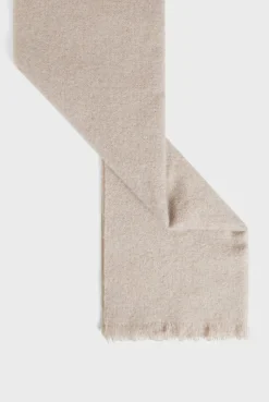 Pablo Echarpe unie en mohair mélangé - DELILA Naturel Sale