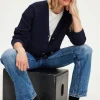 Pablo Gilet à boutons en strass - JAYDA Marine Online