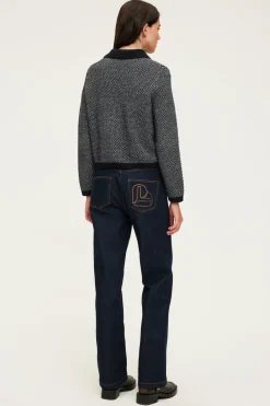 Pablo Gilet en laine à col polo - JAN Marine Discount