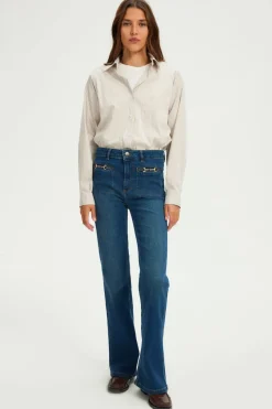 Pablo Jean flare brut à boucles - CLAUDETTE Jeans Clearance