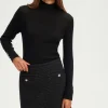 Pablo Jupe courte en tweed et lurex - CAMILLETTE Noir Outlet