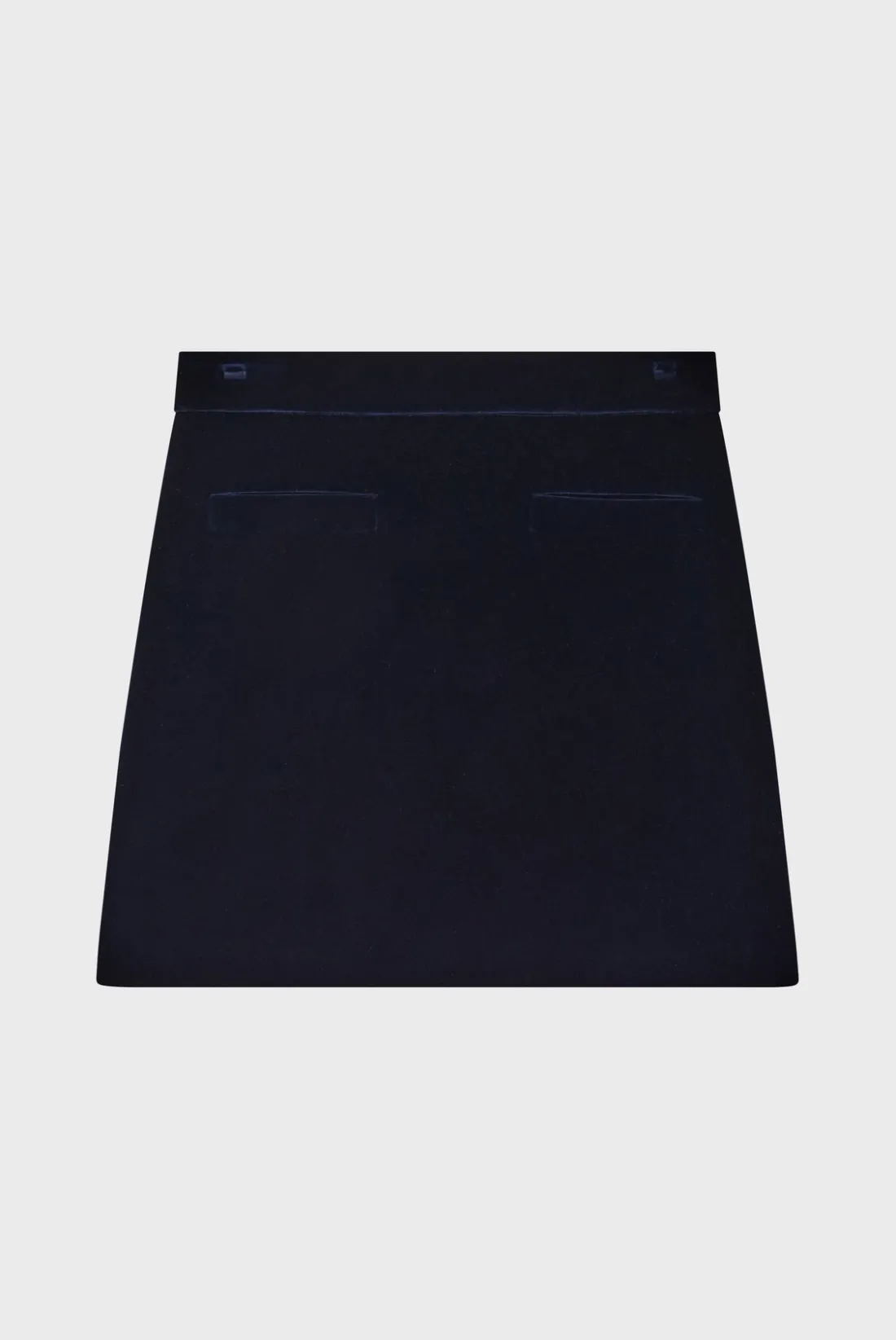 Pablo Jupe courte en velours lisse - CORENTINE Marine Best Sale