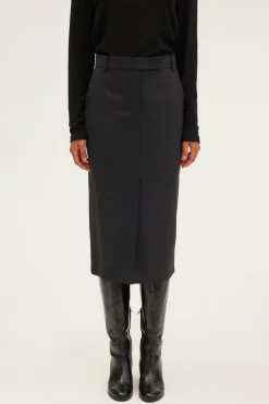 Pablo Jupe droite de tailleur - CERINE Noir Cheap