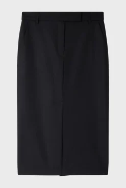 Pablo Jupe droite de tailleur - CERINE Noir Cheap