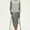 Pablo Jupe midi en flanelle - COPELIA Grismoyen Hot