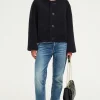 Pablo Manteau court réversible en peau lainée - LISON Marine Discount