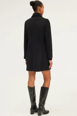 Pablo Manteau mi-long cintré - LIORA Noir Online