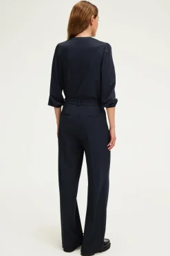 Pablo Pantalon carotte uni - NOUAILA Marine Sale