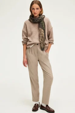 Pablo Pantalon en flanelle - NAVA Sable Outlet