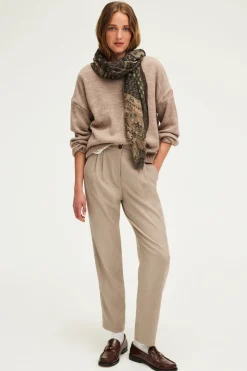 Pablo Pantalon en flanelle - NAVA Sable Outlet