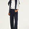 Pablo Pantalon large à pont - NELCIE Marine Outlet