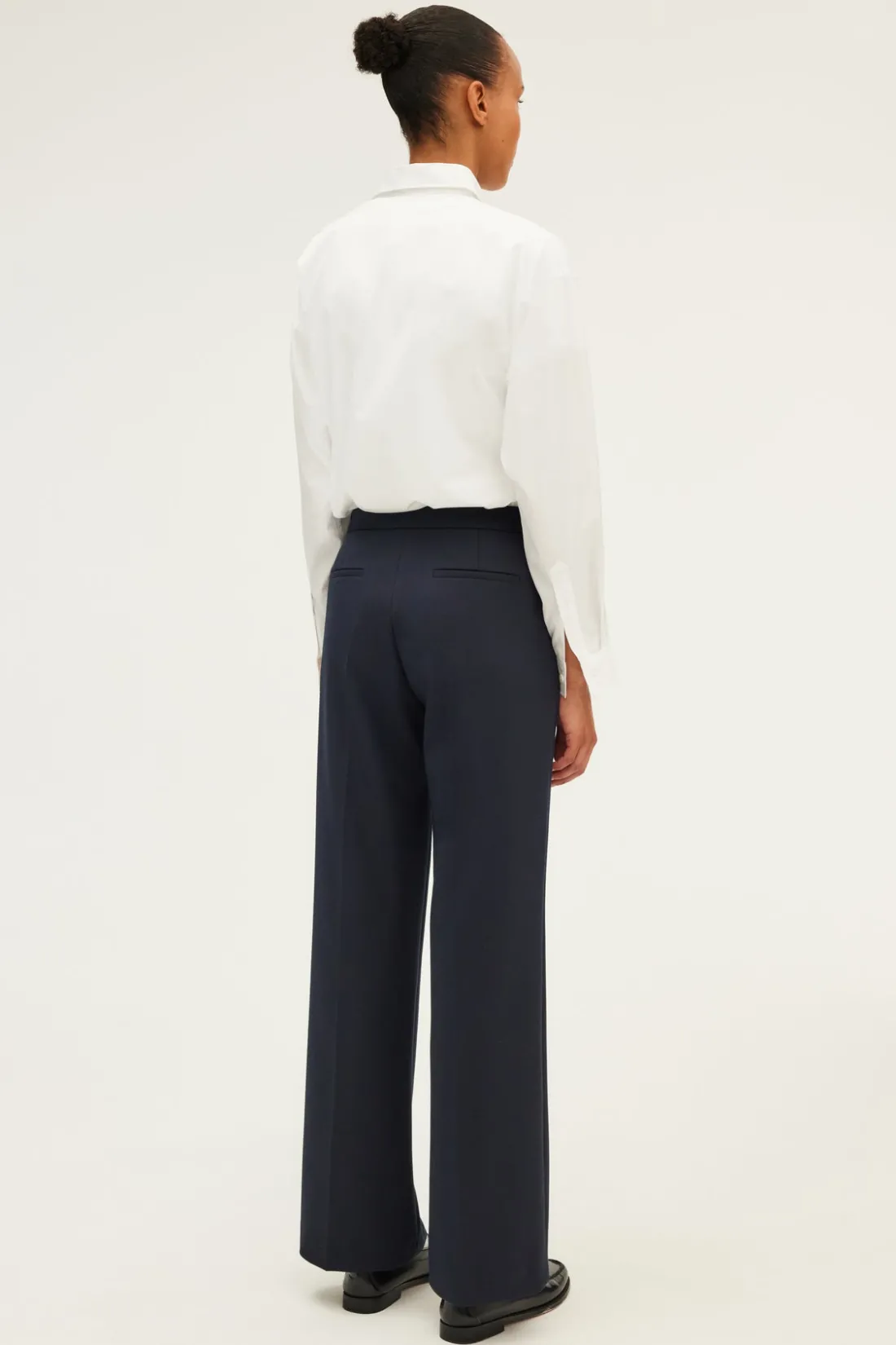 Pablo Pantalon large à pont - NELCIE Marine Outlet