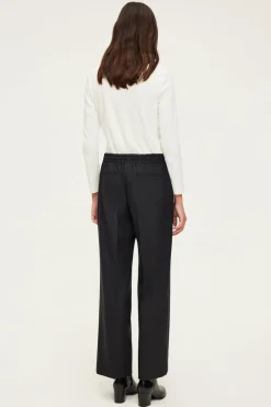 Pablo Pantalon large élastiqué - NAYELY Noir Discount