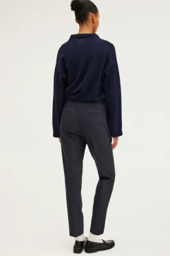 Pablo Pantalon slim de tailleur - NEDA Marine Sale
