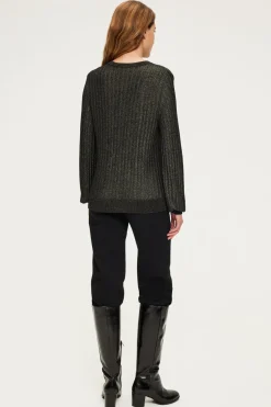 Pablo Pull à côtes en lurex - JOIA Or Best