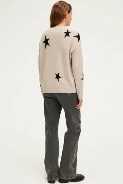 Pablo Pull col rond à étoiles - JESSALYNN Naturel Online