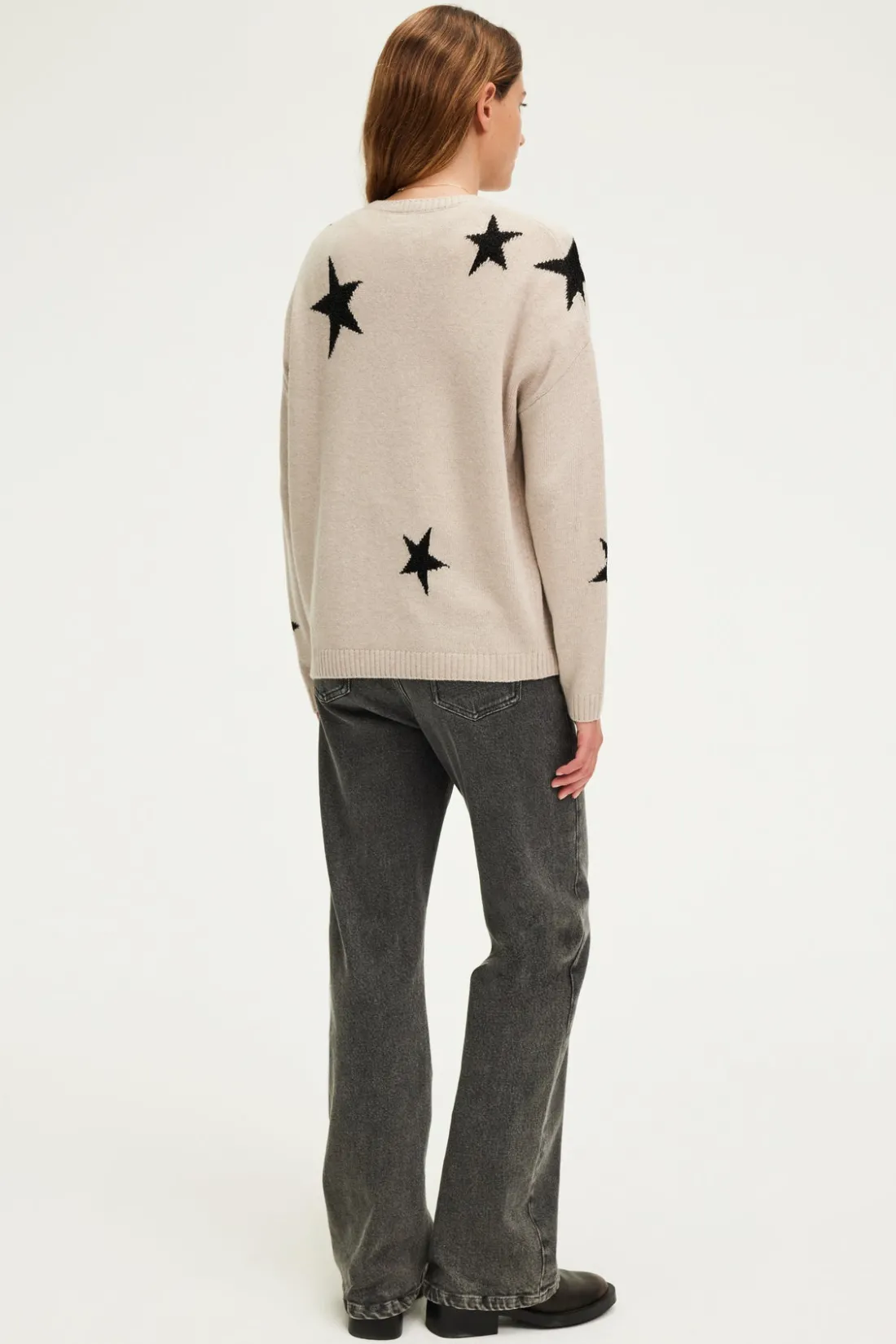 Pablo Pull col rond à étoiles - JESSALYNN Naturel Online