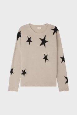 Pablo Pull col rond à étoiles - JESSALYNN Naturel Online