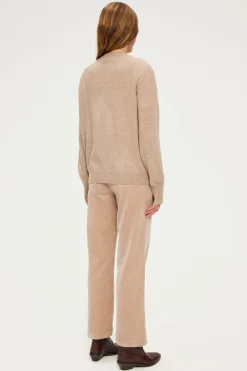 Pablo Pull col rond en cachemire - JULISSA Beige Best Sale