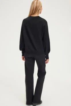 Pablo Pull col rond en cachemire - JULISSA Noir Outlet
