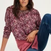 Pablo Pull fin à fleurs et lurex - JALYSSA Nude Best Sale