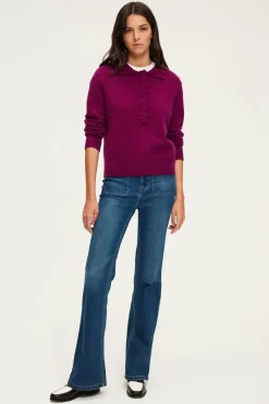 Pablo Pull polo en laine - JANIRA Lipstick Flash Sale