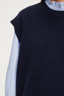 Pablo Pull sans manche à côtes - JOELY Marine Cheap
