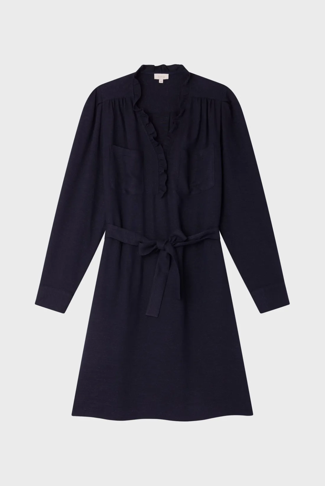 Pablo Robe courte à lurex et volants - SONIA Marine Store