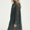 Pablo Robe courte en lurex - SHIRLEY Canard Flash Sale