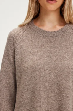 Pablo Robe courte et droite en laine - SOLITA Beige Best Sale