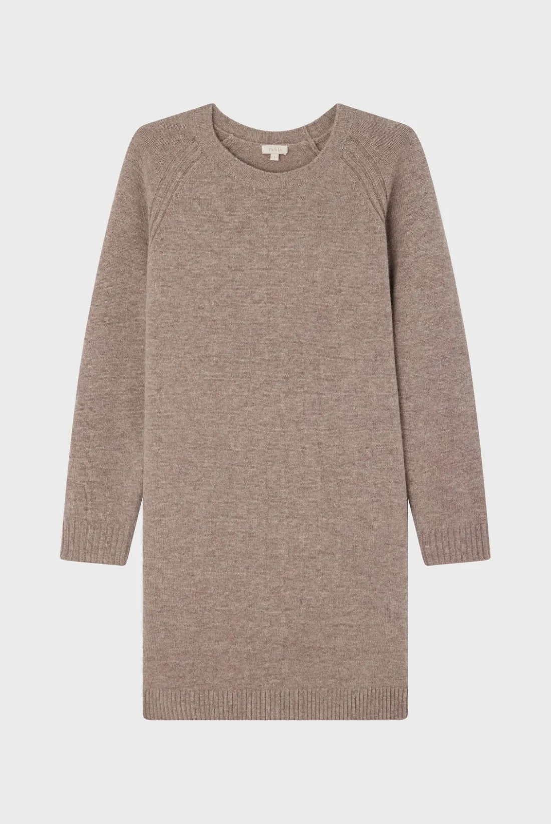 Pablo Robe courte et droite en laine - SOLITA Beige Best Sale