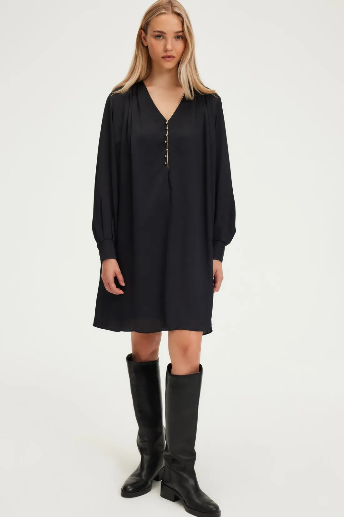 Pablo Robe courte e - SHIREL Noir Discount