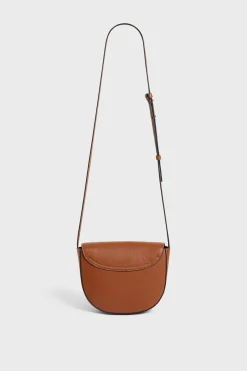 Pablo Sac besace en cuir - LOUISE Tan Fashion
