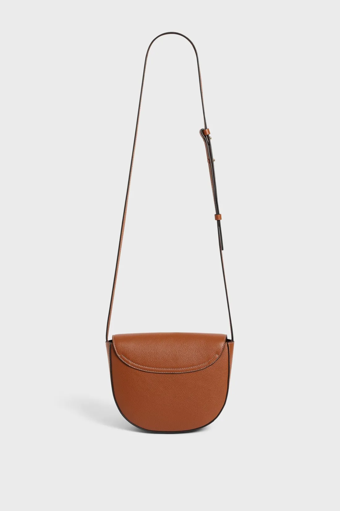 Pablo Sac besace en cuir - LOUISE Tan Fashion