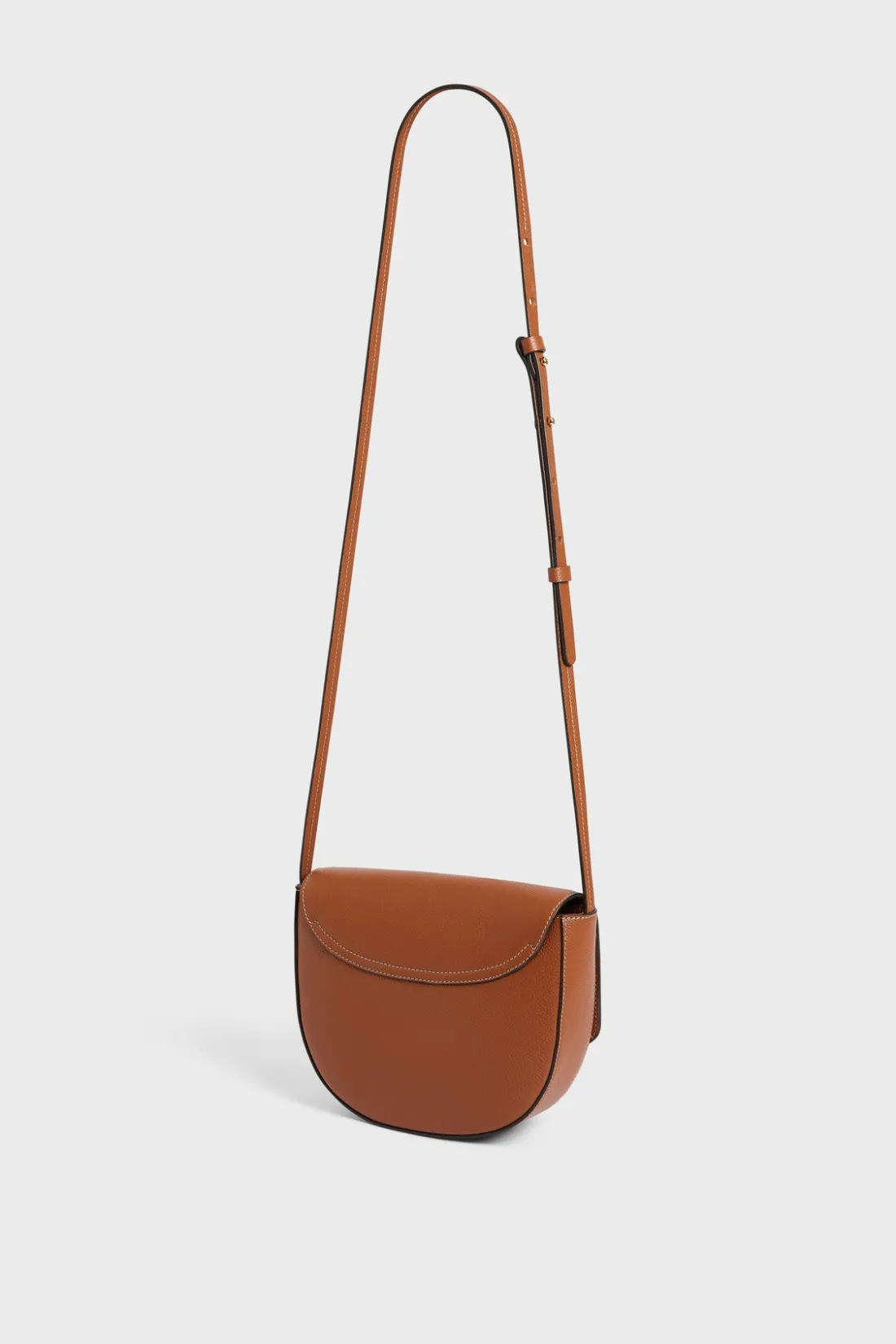 Pablo Sac besace en cuir - LOUISE Tan Fashion