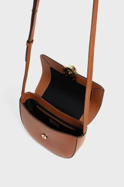 Pablo Sac besace en cuir - LOUISE Tan Fashion